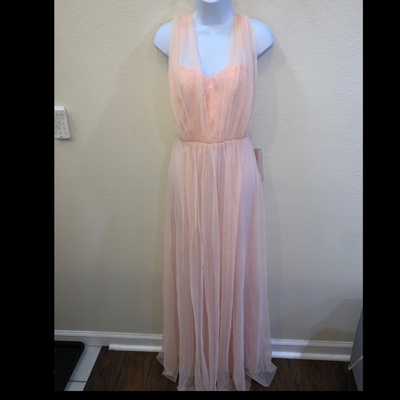 Birdy grey- Christina blush pink convertible dress - Picture 3 of 10